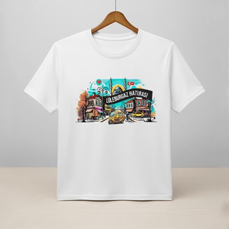 Lüleburgaz Hatırası Beyaz Tshirt